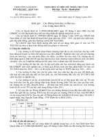 Lịch xét tốt nghiệp THCS 2011