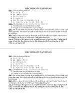 De cuong OTHKII-Toan 8(Moi)