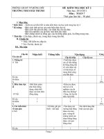 đề, đáp án có ma trận toán 7 HK2 (đề 2)