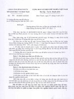 Hướng dẫn biên soạn đề kt HK2