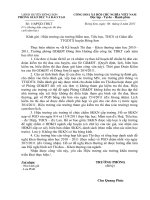 CÔNG VĂN PGD HƯỚNG DẪN THI ĐUA CUỐI NĂM