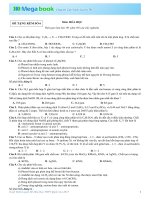 Luyện Đề Hóa Học THPT Quốc Gia 2015 Có đáp án Đề Số 6