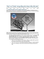 MỘT SỐ TƯ LIỆU  VÀ MẸO HAY TRONG HỌC TIẾNG ANH