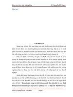 Hoàn thiện công tác kế toán doanh thu, chi phí và xác định kết quả kinh doanh dịch vụ vận tải tại Hợp tác xã Vận tải Thịnh Cường