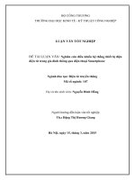 Nghiên cứu điều khiển hệ thống thiết bị điện điện tử trong gia đình thông qua điện thoại Smartphone