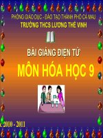 Bài : Mối liên hệ giữa etilen,rượu etylic và ãitaxetic