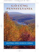 Gỗ cứng PENNSYLVANIIA   hướng dẫn khách hàng