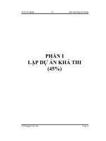 Đồ án thiết kế tuyến đường nằm trong khu vực huyện thăng bình, tỉnh quảng nam