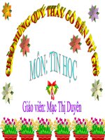 SỬ DỤNG CÂU LỆNH LẶP