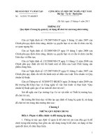 THÔNG TƯ Quy định về trang bị, quản lý, sử dụng đồ chơi trẻ em trong nhà trường