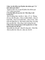 Kiểm tra 1 tiết Sinh học 6 HK II