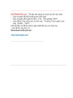 Bộ sưu tập đề thi vào chuyên Hóa