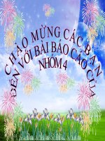 HỆ SINH THÁI NƯỚC NGỌT