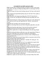 Câu hỏi ôn tập Sử 9 học kỳ 2 - 2011