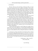 Tính toán và thiết kế hệ thống làm mát của động cơ theo các thông số kĩ thuật