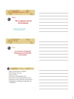 Slide financial management mba