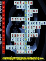 Trò chơi Ô chữ Tin 6