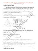 Cách xác định khoảng cách trong không gian