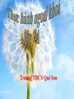 Thuc hanh ngoai khoa hay