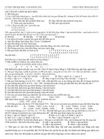 Bài tập chuyên đề