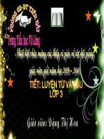 bài 28; Luyen tu va cau lop 3