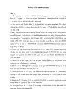 Bài tập kiểm toán hoạt động