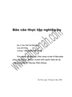 luận văn quản trị kinh doanh Thực trạng và một số biện pháp nâng cao công tác đào tạo và phát triển nguồn nhân lực tại công ty cổ phần Kỹ Thương Thiên Hoàng.