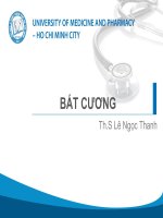 Bát cương đại học y dược TPHCM