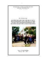 ĐỀ TÀI KHOA HỌC  HỆ THỐNG HOÁ KIẾN THỨC MÔN ĐỊA LÝ LỚP 12 BẰNG MÔ HÌNH HOÁ VỚI SỰ TRỢ GIÚP CỦA HIỆU ỨNG PHẦN MỀN MICROSOFTPOWERPOINT GIÚP HỌC SINH NĂM KIẾN THỨC CƠ BẢN CÓ HỆ THỐNG