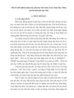 Một số kinh nghiệm giảng dạy giúp học sinh nâng cao kỹ năng sống  thông qua bộ môn giáo dục công
