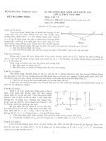 đề thi chọn học sinh giỏi quốc gia lớp 12 thpt môn vật lý năm 2009