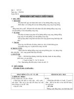 Tiết 57  : Hình hộp chữ nhật ( tiếp theo )