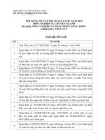 tài liệu công chức hành chính 2015 lĩnh vực thủy sản