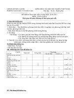 Đề thi HK II Toán 8