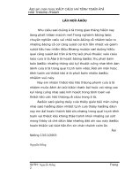 ĐAMH - KẾT CẤU TÍNH TOÁN Ô TÔ - TÍNH TOÁN HỆ THỐNG PHANH Ô TÔ CÓ TRỢ LỰC