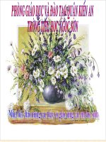 Toan Lop 2 - Mot phan nam