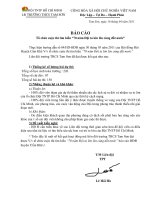 Báo cáo tìm hiểu 70 năm ngày thành lập Đội