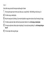 CÁC PHƯƠNG PHÁP TÍNH TIỀN LƯƠNG