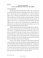Sáng kiến kinh nghiệm: MỘT SỐ GIẢI PHÁP