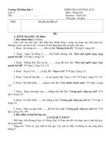 Đề kiểm tra cuối kì 2_Môn Tiếng Việt 4-Năm 2010-2011