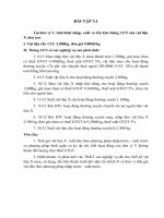 Bài tập kế toán công theo chương