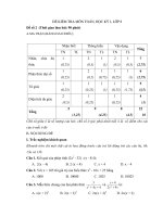 Đề Toán 8 HKI ( đề 2)