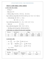 Đồ án kỹ thuật thi công 1