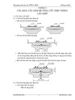 CẦU BẢN, CẦU DẦM BÊ TÔNG CỐT THÉP THƯỜNG  LẮP GHÉP