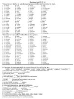 on HK II cuc hay & nang cao