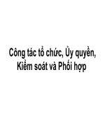 Bài giảng Quản trị công tác xã hội Bài 5 - GV. Kim Hoa
