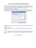 Cách tạo ký hiệu đồng dạng trong hình học