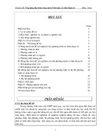 Một Úng dụng của Đạo hàm trong bài toán chứa tham số