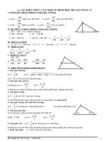 ÔN THI TN HÌNH HỌC