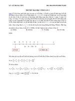 đề thi thử đại học vinh lần 3